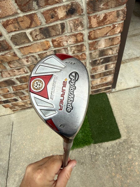 Men's 2007 TaylorMade Burner Rescue Right Handed Hybrid Senior Flex 6H Graphite Shaft (Used)