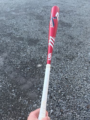 2025 Marucci CATX2 Alloy USABat Certified Bat (-11) 19 oz 30" (Used)