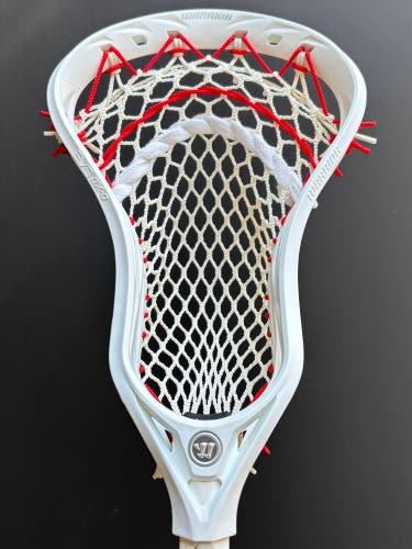 New Warrior Evo QX-O Head Custom Strung with 4s Mesh (Sample Stringing)