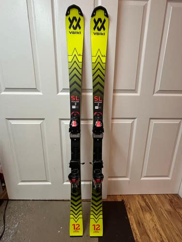 2022 Volkl 150 cm Racing Racetiger SL Skis With Bindings Max Din 10 (Used)