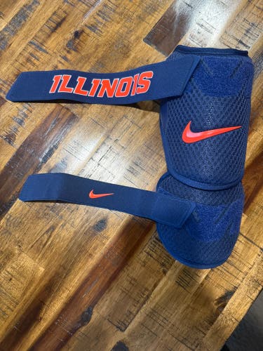 Nike Illinois Player Issued 2 Piece Elbow Guard Brand New