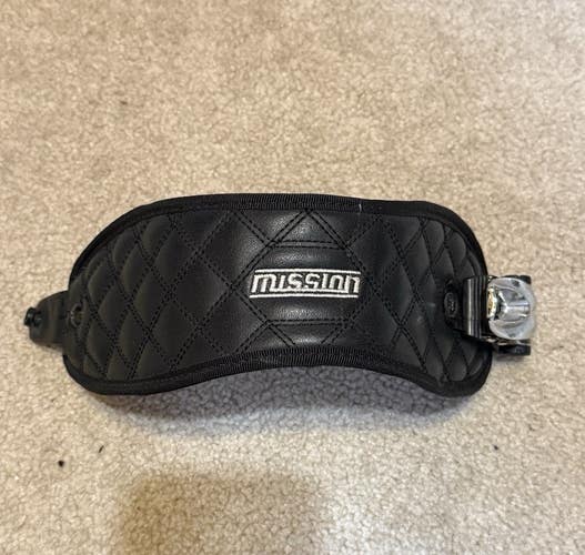 Burton Mission Snowboard binding Left Ankle Strap Large Black