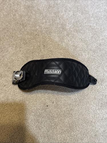 Burton Mission Snowboard binding Right Ankle Strap Large Black