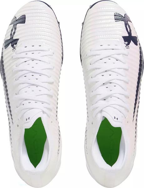 Men\'s 11 Under Armour Blur Pro White Midnight Navy Football Cleats 3028220-103 Under Armour Blur Pro White Midnight Navy Football Cleats  main image 2