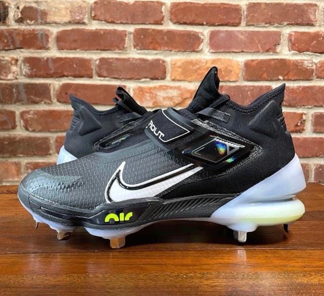 Nike Force Zoom Trout 8 Elite Black Grey White Baseball  display picture 3