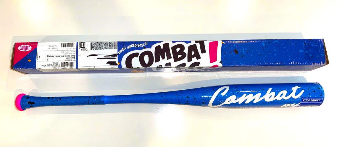 2026 Combat MFG Spec A1 Alloy BBCOR Certified Bat (-3) 29 oz 32" (New) Cookie Monster