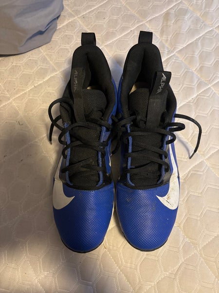 Men's Size M 10.5 (W 11.5) Nike Alpha Menace Pro Mid Top Molded Cleats (Used)