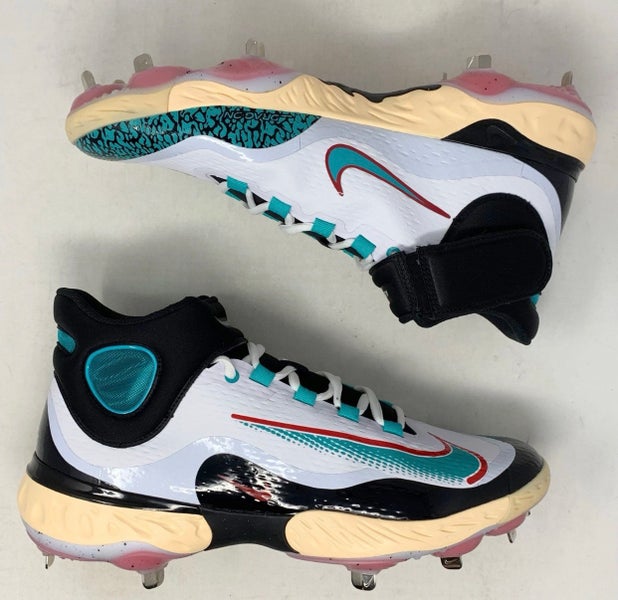Men's Size 14 Nike Alpha Huarache Elite 4 Paul Goldschmidt PE Cleats FZ7344-101