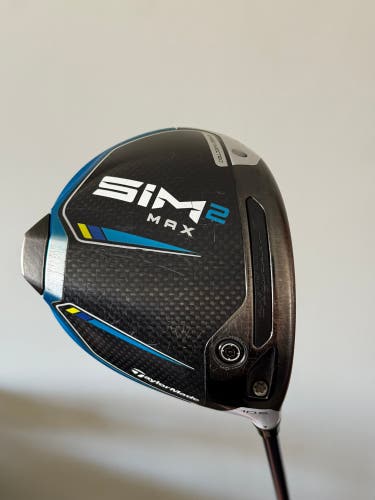 Men's 2021 TaylorMade SIM2 Max Right Handed Regular Flex 10.5 Loft Graphite Shaft 45.5" (Used)