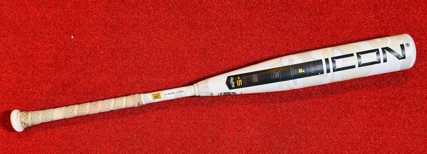 Rawlings ICON -5 31” USSSA | Power Sync | No Cracks/Rattle | Solid Pop | Game Ready | Composite