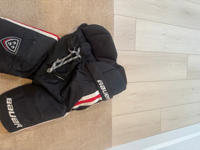 Men's Senior Large Bauer Pro Hockey Pants Pro Stock (Used)