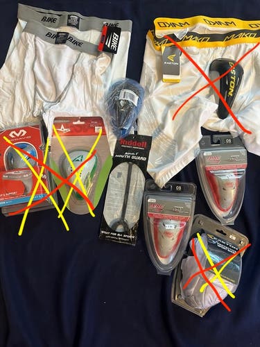 MAKE OFFERS - Adult, Teen, Youth Compression shorts and cups -