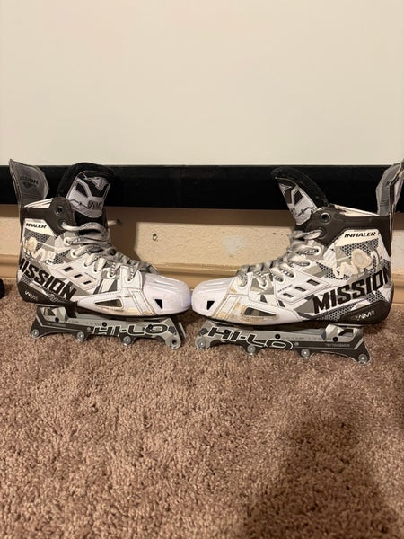Mission Inhaler WM03 Inline Skates Extra Wide Width Size 5.5 (Used)