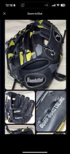 Official Franklin Tee Ball My First Glove 3+ Ages 8.0” Digitek 22865-8” Brand NW