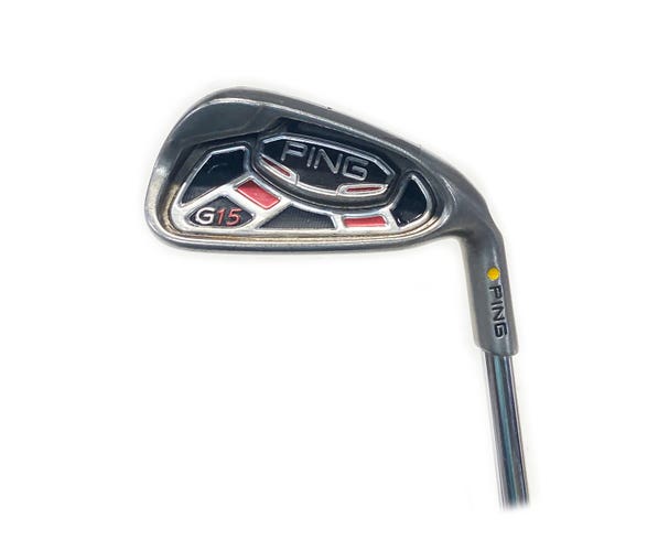 Ping G15 Single 7 Iron Yellow Dot Steel Ping AWT Regular Flex