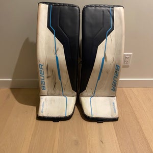 Medium 2024 Bauer Supreme Shadow Goalie Leg Pads Pro Stock (Used)