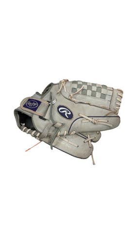 Used Rawlings SURE CATCH BB/SB Glove RH Throw Grey 12 1/2" 11859-S000030350