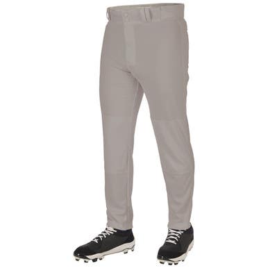 New Tapered Bottom Baseball Pants Grey- Youth Medium 11859-CHP752044420749
