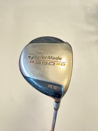 Used Taylormade R360XD Mens Driver RH 9.5 Degree 11860-S000307744