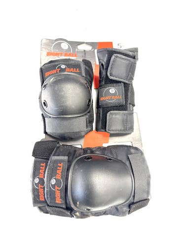 Used EIGHT BALL Inline Protective Set Black Youth 11860-S000307621