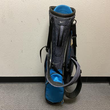 Used Nike SPORT LITE Mens Stand Bag Navy Blue 11855-S000202170