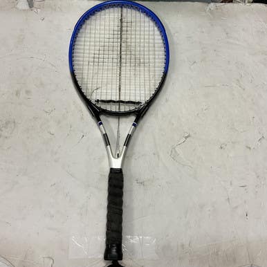 Used Pro Kennex TI POWER GRAPHITE Adult Tennis Racquet Royal Blue 4 1/4" 11855-S000202157