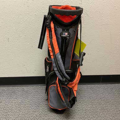 Used US Kids USKG/51 Jr Stand Bag Charcoal And Orange 11855-S000202138