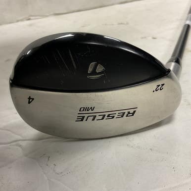 Used Taylormade RESCUE MID Mens Hybrid Club LH 4 Hybrid 11855-S000202135