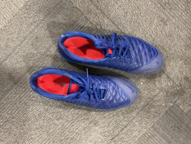 Used Nike Soccer Indoor Shoes Royal Blue Senior 9 11614-S000234984
