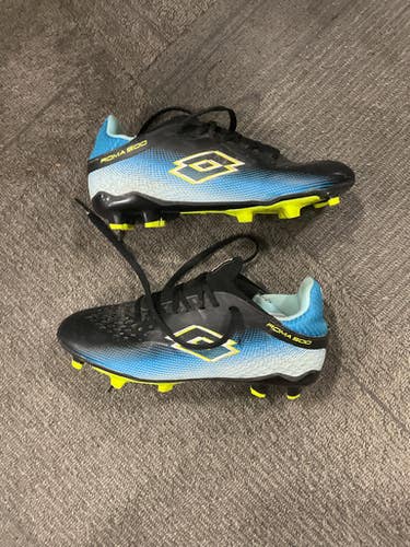 Used Lotto ROMA 500 Soccer Cleats Royal Blue Junior 01.5 11614-S000234884