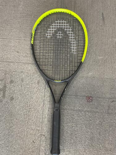 Used Head Racquet TOUR PRO Adult Tennis Racquet Yellow 4 3/8" 11614-S000234861