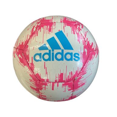 Used Adidas ADIDAS SOCCER 3 All Size Soccer Ball Pink And White 3 11760-S000090818
