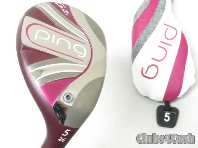 PING Womens G Le2 Hybrid 26 5H ULT 250 Lite Ladies Flex +Cover .. MINT