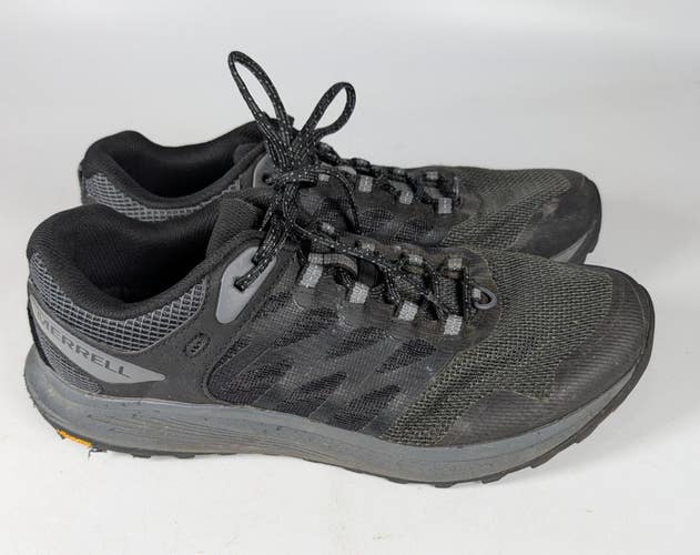 Merrell Nova 3 Black Sneaker Hiking Work Tactical Shoe Mens Size: 10.5