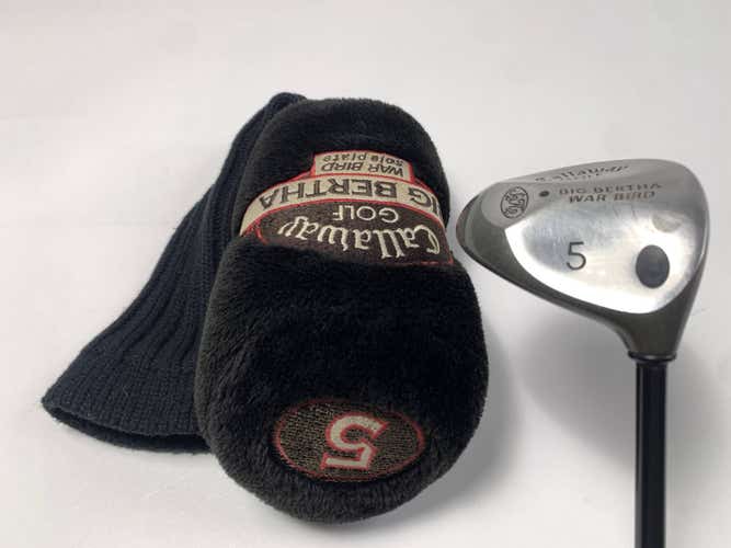 Callaway Big Bertha Warbird 5 Fairway Wood 18* RCH 96 Regular Graphite Mens RH