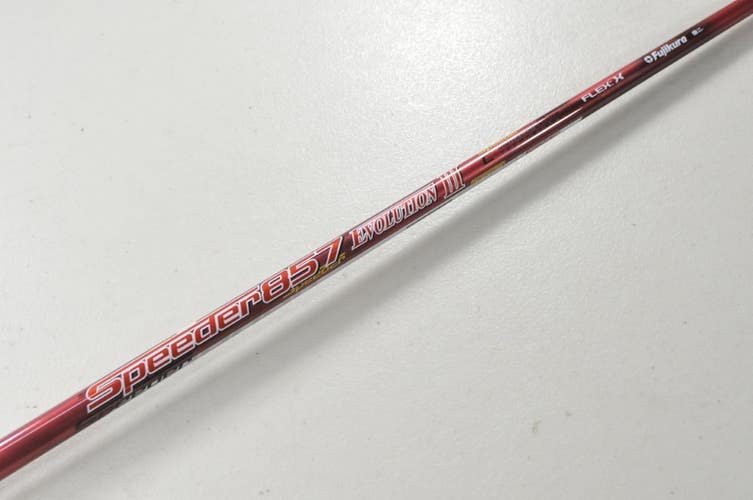 Fujikura Speeder 857 Evolution III X-Stiff TaylorMade #3 Fairway Shaft  # 215859