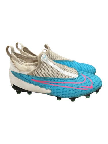 Used Nike DD9546-446 Soccer Cleats Carolina Blue Junior 04.5 11862-S000093994