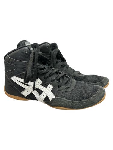 Used Asics F460424 Wrestling Shoes Black Junior 04 11862-S000093990