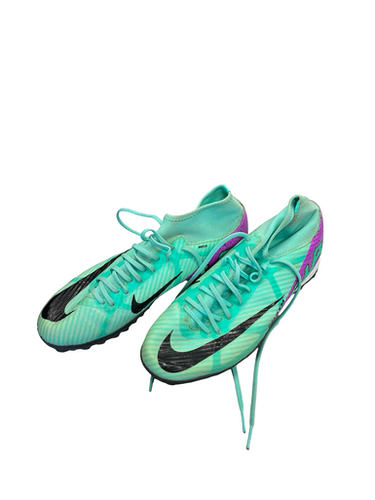 Used Nike Soccer Indoor Shoes Green Senior 7 11682-S000131254