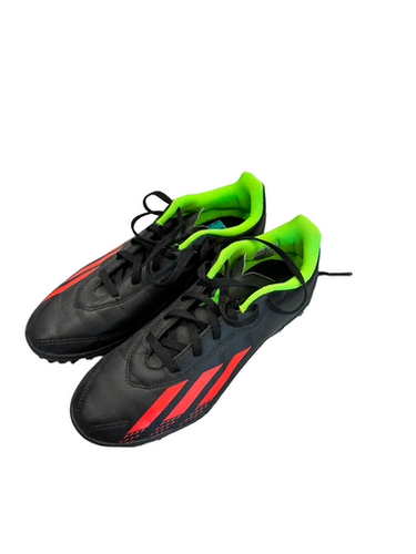 Used Adidas Soccer Indoor Shoes Black Senior 5 11682-S000131247