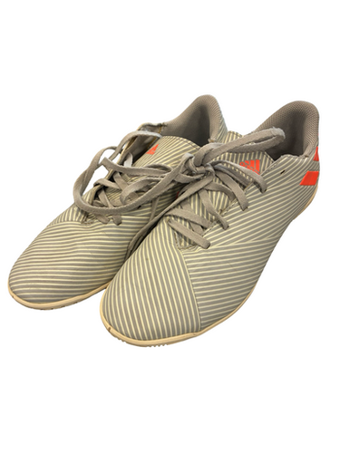 Used Adidas Soccer Indoor Shoes Grey Senior 6 11682-S000131235