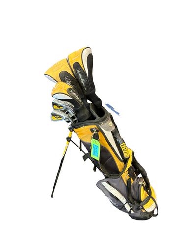 Used Walter Hagen HAGEN JR 7 PC Jr Package Set RH Yellow 7 Piece 11682-S000131228