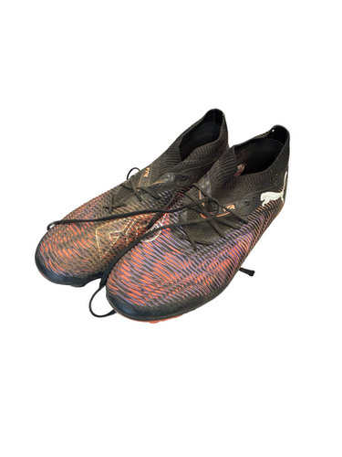 Used Puma Soccer Cleats Black Senior 8.5 11682-S000131225