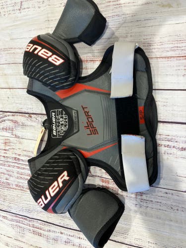 Small Junior Bauer Lil Sport Shoulder Pads (Used)
