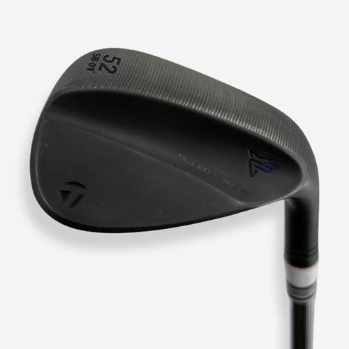 Taylormade MG3 Black Wedge 52° 09 Bounce Right Handed Stiff Flex Steel Shaft
