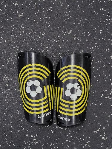 Used Soccer Shin Guards Youth Black SM 11849-S000037494