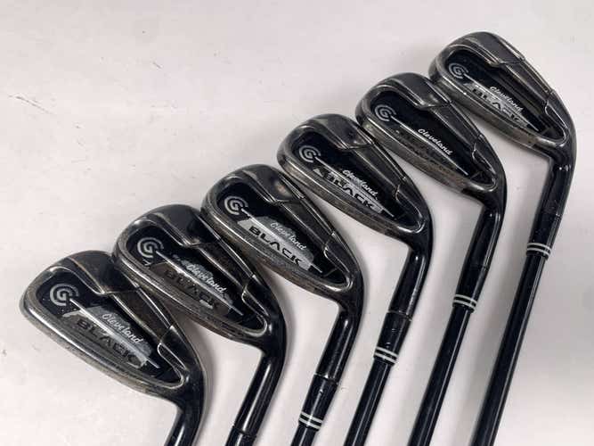 Cleveland CG Black 2012 Iron Set 5-PW Miyazaki C.Kua 59R Flex 4234 Regular RH