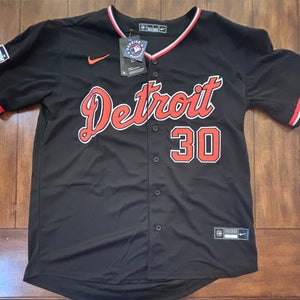 Detroit Tigers Kerry Carpenter  Adult Large (Black) Alternate Jersey NWT