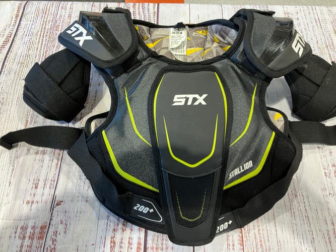 Large Youth STX Stallion 200+ Shoulder Pads (Used)