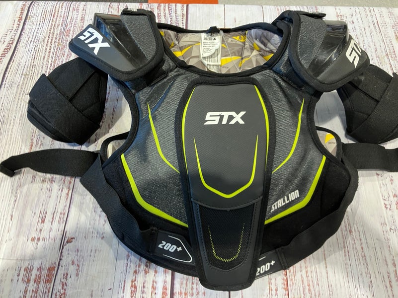 Large Youth STX Stallion 200+ Shoulder Pads (Used)